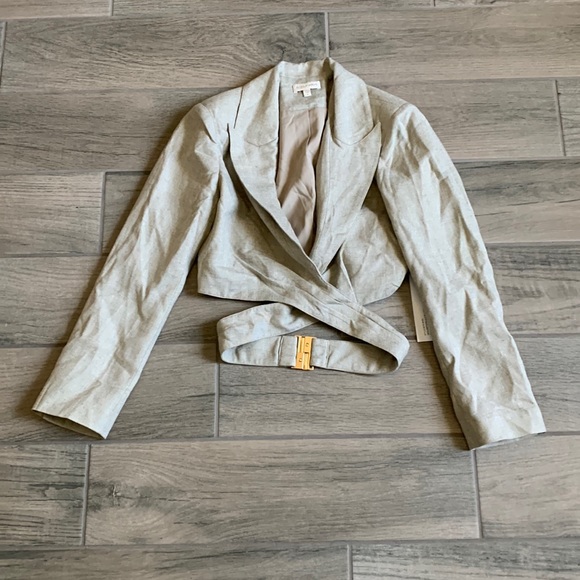 Ronny Kobo Collection Jackets & Blazers - Ronny kobo lilo blazer in sand